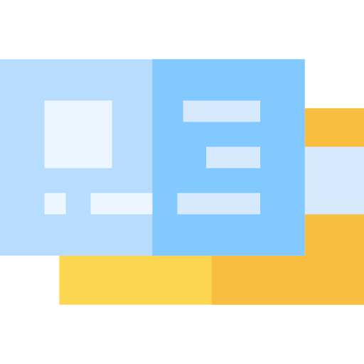 クレジットカード Basic Straight Flat icon