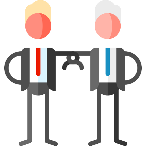 Politician Puppet Characters Flat icon