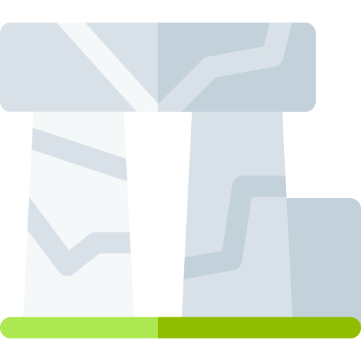 Stonehenge Basic Rounded Flat icon