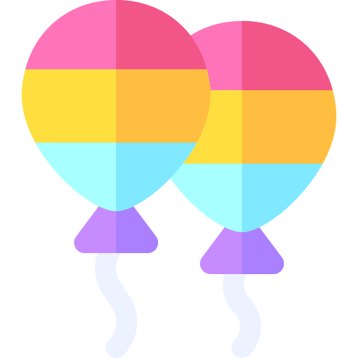 Balloon Basic Rounded Flat icon