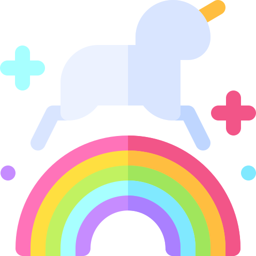 ユニコーン Basic Rounded Flat icon