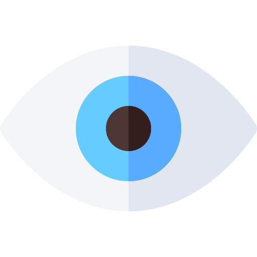 Глаз Basic Rounded Flat иконка