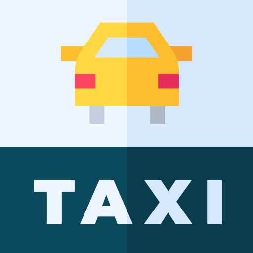タクシー Basic Straight Flat icon
