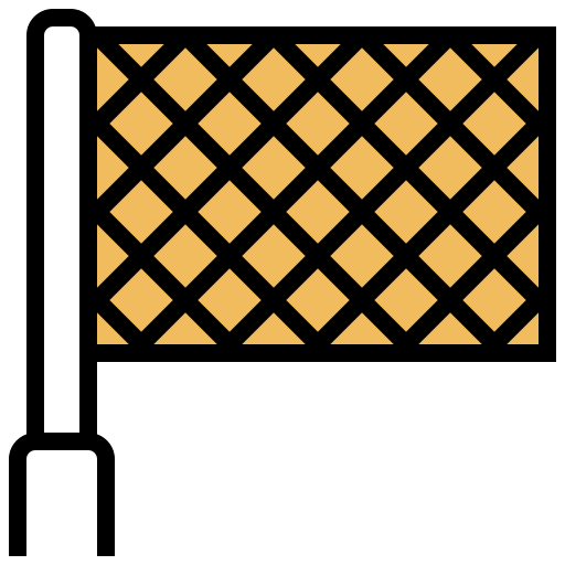 bandiera Meticulous Yellow shadow icona