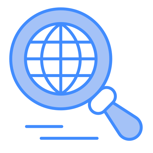 wyszukiwanie globalne Generic Blue ikona