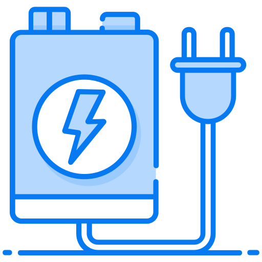 batterie rechargeable Generic Blue Icône