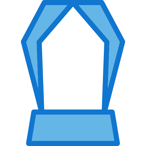 troféu Generic Blue Ícone