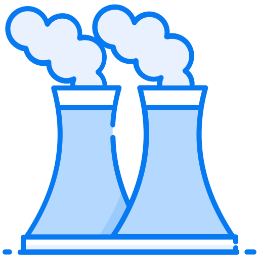 대기 오염 Generic Blue icon