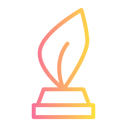 Writing award Generic Gradient icon
