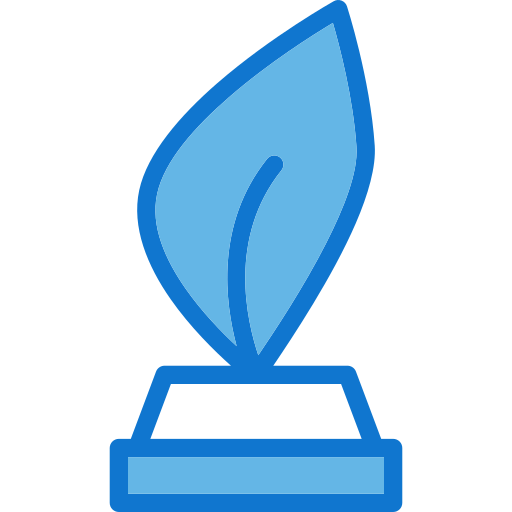Writing award Generic Blue icon