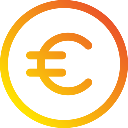 Евро Generic Gradient иконка