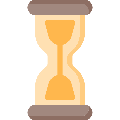 zegar piaskowy Generic Flat ikona