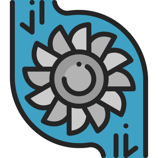 Hydro power Generic Outline Color icon