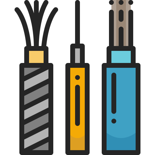 Wire Generic Outline Color icon