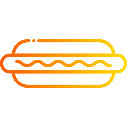 hotdog Generic Gradient icoon