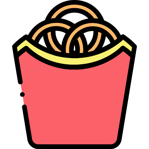 Onion rings Generic Outline Color icon