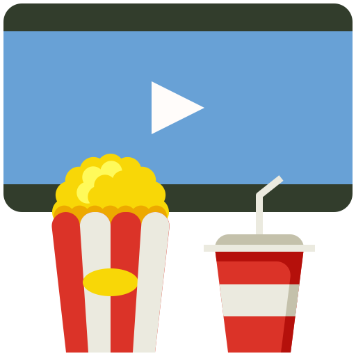 Watching a movie Generic Flat icon