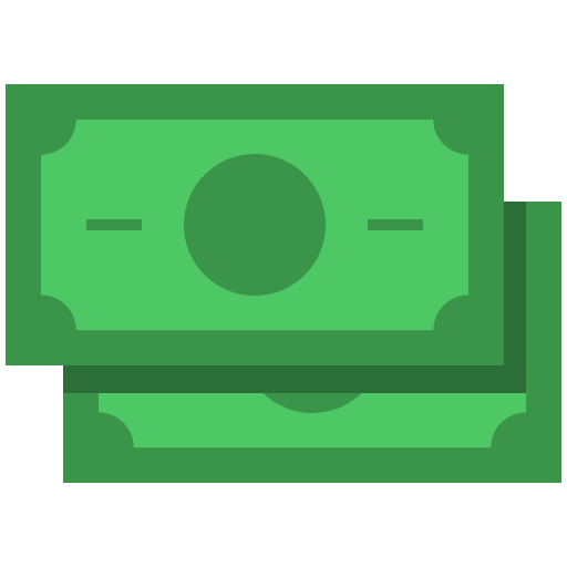 banknot Generic Flat ikona
