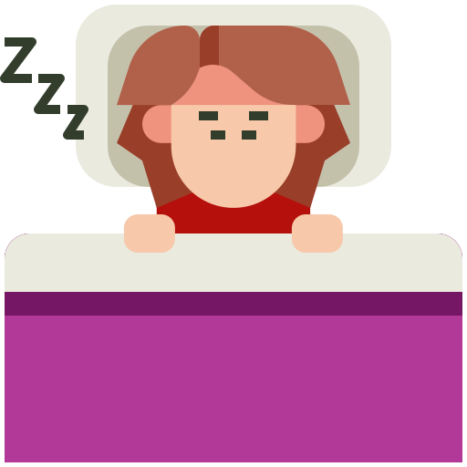 Sleeping Generic Flat icon