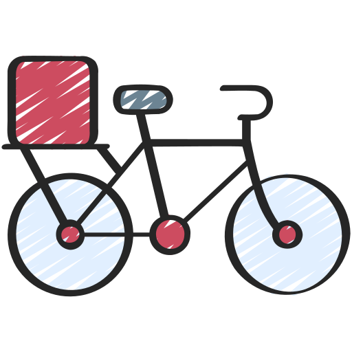 Велосипед доставки Juicy Fish Sketchy иконка