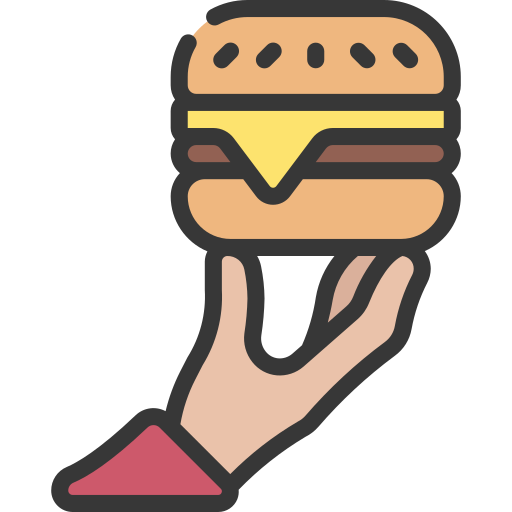 Hamburger Juicy Fish Soft-fill icon