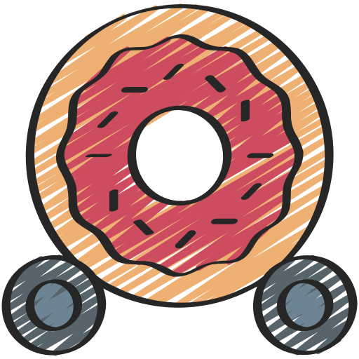 donut truck Juicy Fish Sketchy icon