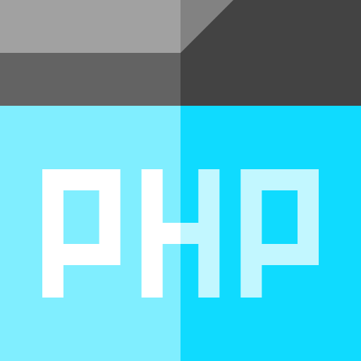 php-code Basic Straight Flat icoon