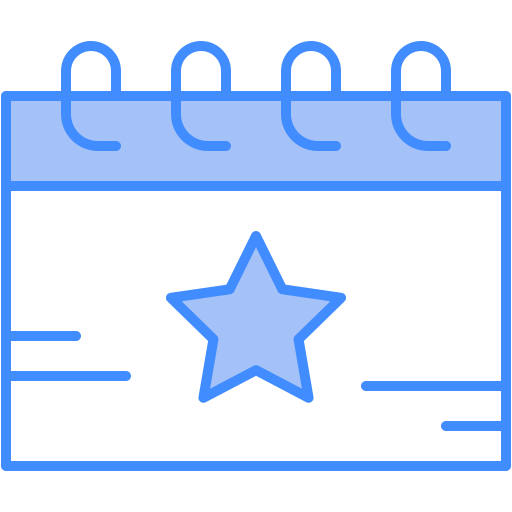 calendario Generic Blue icono