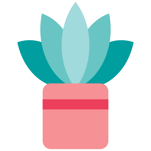 plantenpot Generic Flat icoon