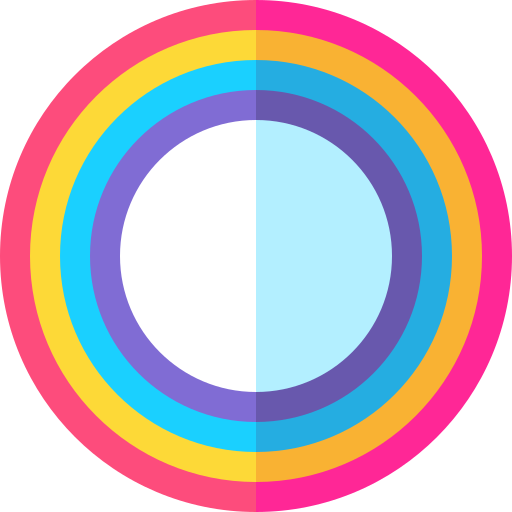 regenbogen Basic Straight Flat icon