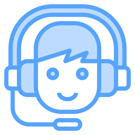 Customer service Catkuro Blue icon