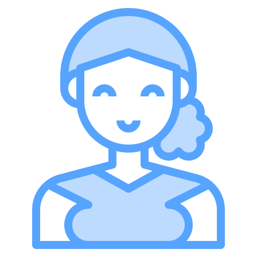 weiblich Catkuro Blue icon
