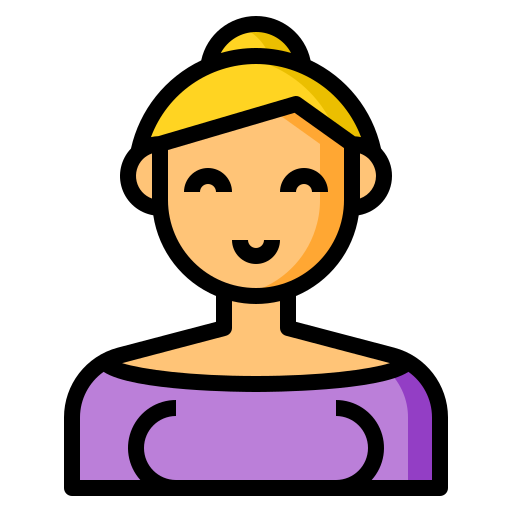 여자 Catkuro Lineal Color icon
