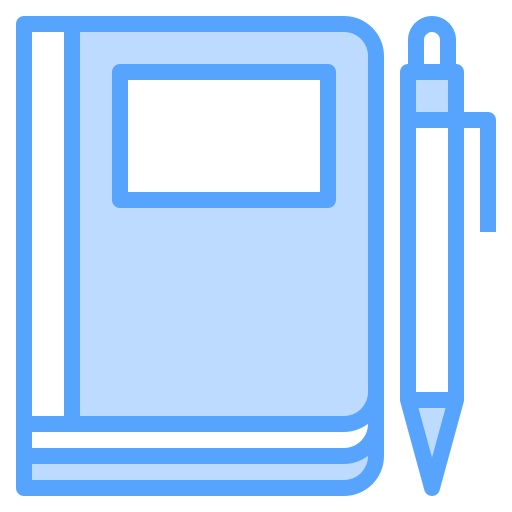 Notebook Catkuro Blue icon