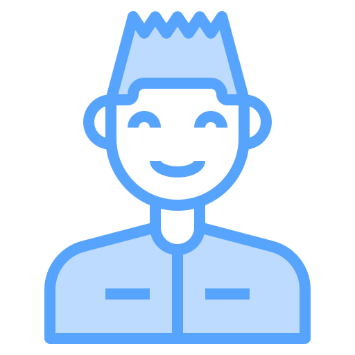 junger mann Catkuro Blue icon