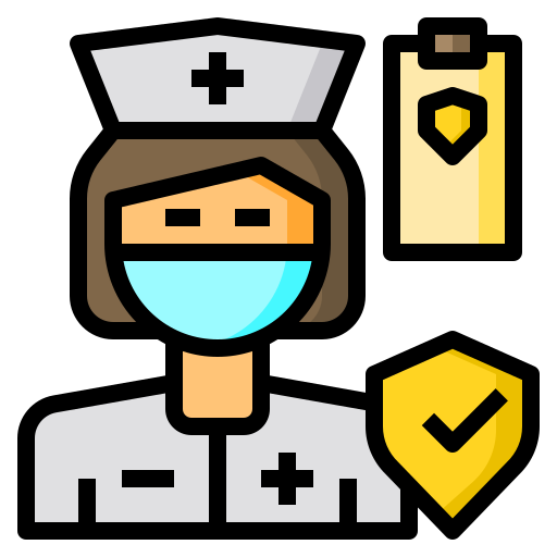 infermiera Catkuro Lineal Color icona