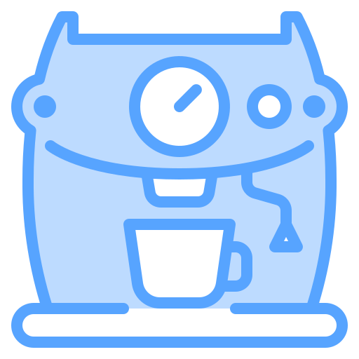 maquina de cafe Catkuro Blue icono