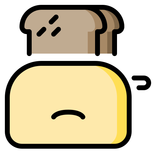 トースター Catkuro Lineal Color icon