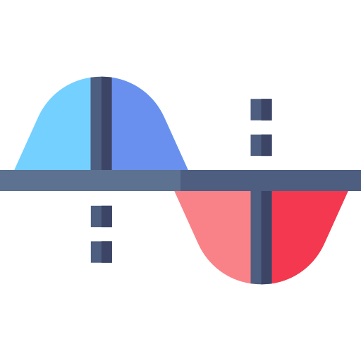 곡선 Basic Straight Flat icon