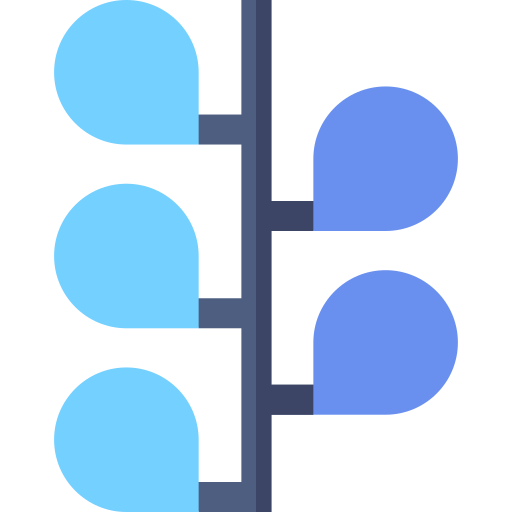 graph Basic Straight Flat icon
