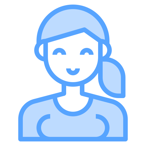 vrouwelijk Catkuro Blue icoon