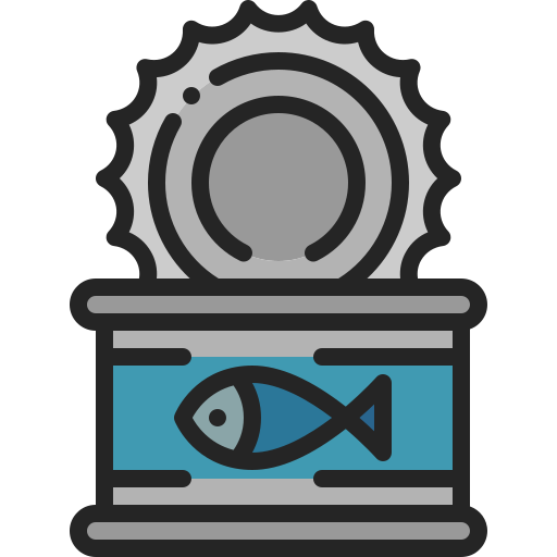 sardine in scatola Generic Outline Color icona