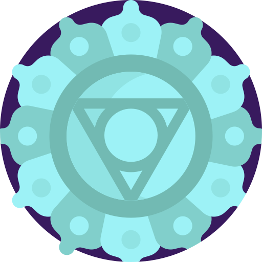 vishuddha Detailed Flat Circular Flat icoon