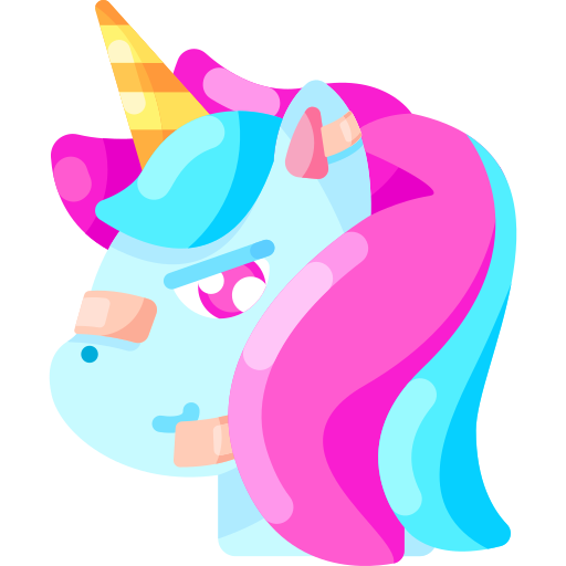 unicornio Special Shine Flat icono