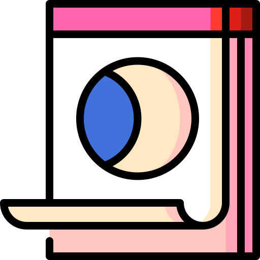 달력 Special Lineal color icon