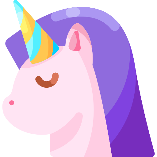 Unicorn Special Shine Flat icon