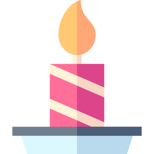 Candle Basic Straight Flat icon