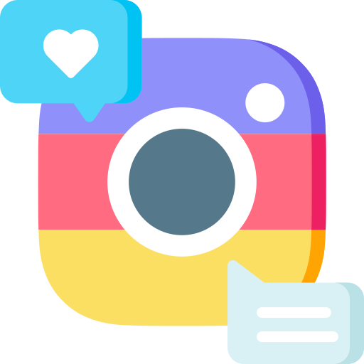 instagram Special Flat icoon