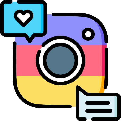 instagram Special Lineal color icono