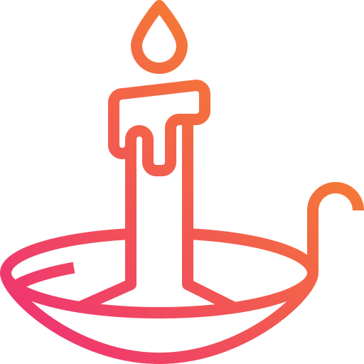 Candle Mangsaabguru Lineal Gradient icon